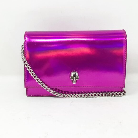 *ON SALE* Alexander McQueen #51353 Iridescent Crossbody - Picture 1 of 6